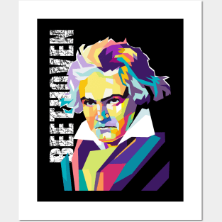 Beethoven wpap popart Posters and Art